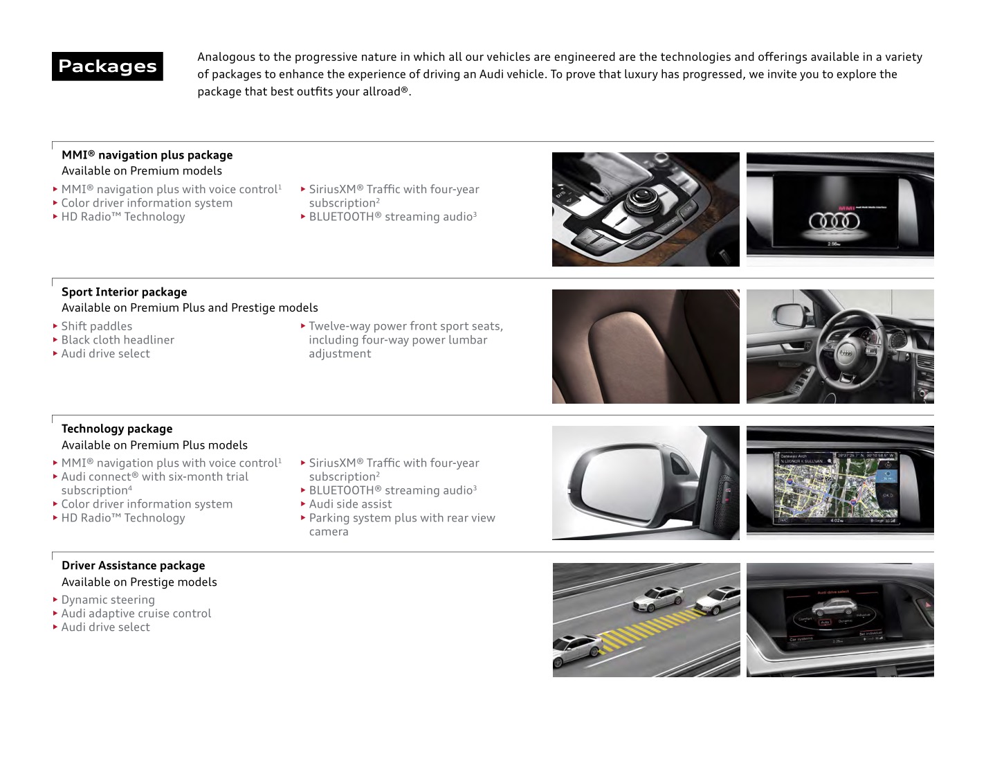 2015 Audi Allroad Brochure Page 18